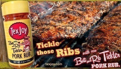 TexJoy Butt & Rib Tickler Pork Rub