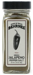 Behrnes' Green Jalapeño Pepper Salt