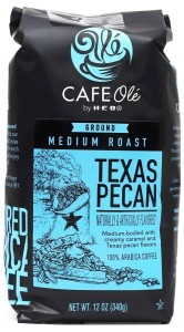 Café Olé – Texas Pecan Ground Coffee (12 oz)