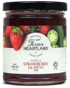 Texan Heartland Vanilla Strawberry Jalapeno Jam