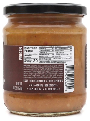 Austin Chile Co. Hatch Chile Pinto Bean Dip - Nutrition Facts