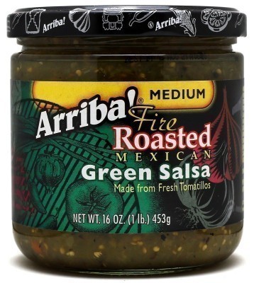 Arriba! Medium Fire Roasted Green Salsa