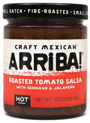 Arriba! Roasted Tomato Hot Salsa