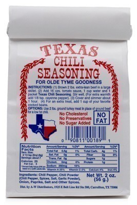 Old Tyme Texas Chili Seasoning
