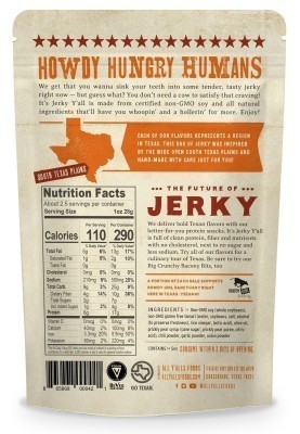 It's Jerky Y'all Prickly Pear Chipotle Plant Based Jerky