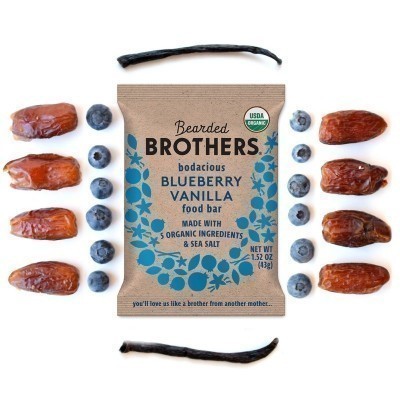 Bearded Brothers Bodacious Blueberry Vanilla Food Bar