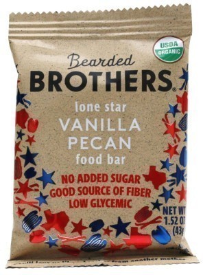Bearded Brothers Lone Star Vanilla Pecan Food Bar