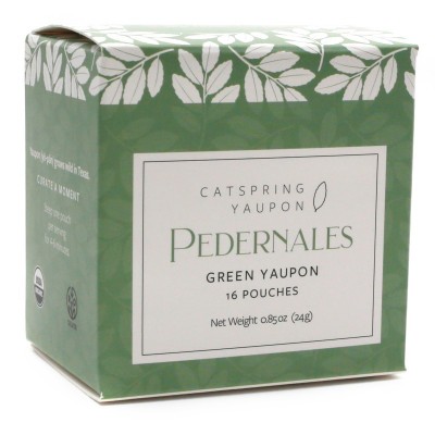 Pedernales Green Yaupon Tea - Pouches