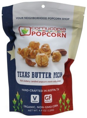 Cornucopia Texas Butter Pecan Popcorn