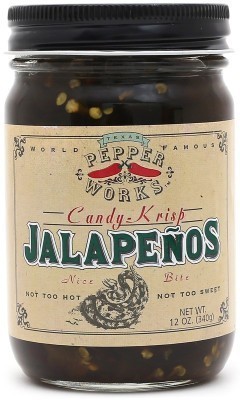 Texas Pepper Works Candy-Krisp Jalapeños