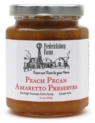 Fredericksburg Farms Peach Pecan Amaretto Preserves