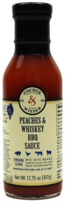Fischer & Wieser Peaches & Whiskey BBQ Sauce