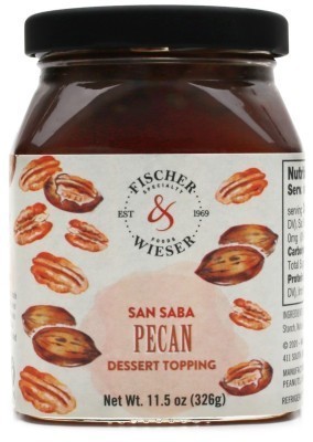 Fischer & Wieser San Saba Pecan Dessert Topping