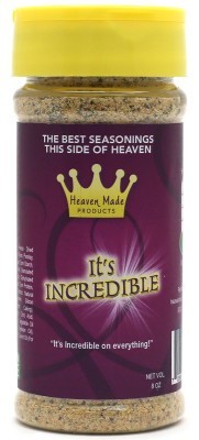 Heaven Made Products It's Incredible All Purpose Seasoning 8 oz