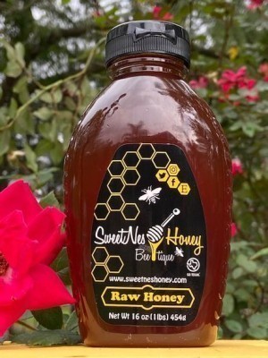 SweetNes Raw Unfiltered Local Texas Honey