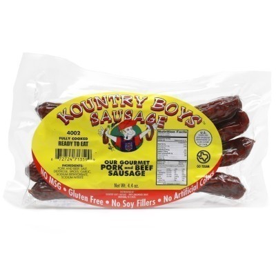 Kountry Boys Dried Pork & Beef Sausage