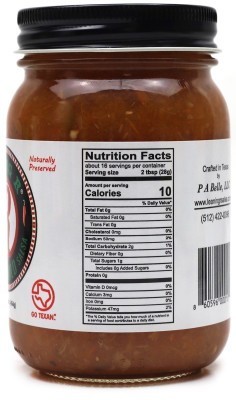 Leaning R Mild Salsa - Nutrition Facts