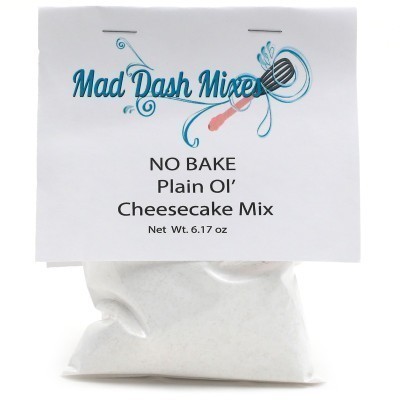 Mad Dash Mixes NO BAKE Plain Ol' Cheesecake Mix
