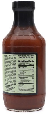 Meyer's Elgin Smokehouse Honey Mesquite Barbecue Sauce - Nutrition Facts