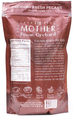 Milican Pecan Co Fresh Pecan Halves Nutrition Facts - Nutrition Facts