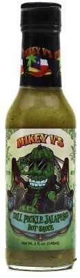 Mikey V’s Dill Pickle Jalapeño Hot Sauce