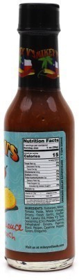 Mikey V's I Love Taco Sauce So Much - Mild - Nutrition Facts