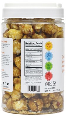 Nikki's Popcorn Co. - Bourbon Bacon Caramel - Nutrition Facts