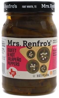 Mrs. Renfro's Sweet & Hot Jalapeño Peppers
