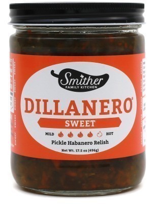Dillanero Sweet Pickle Habanero Relish