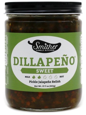 Dillapeño Sweet Pickle Jalapeño Relish
