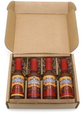 SuckleBusters Texas Heat Hot Sauce 4 Pack