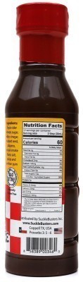 SuckleBusters Mustard Gold BBQ Sauce - Nutrition Facts
