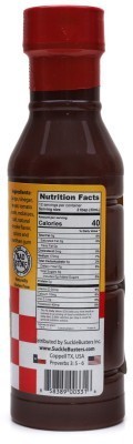 SuckleBusters BBQ Sauce - Nutrition Facts