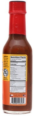 SuckleBusters Texas Heat Pepper Sauce - Nutrition Facts