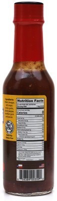 Texas Heat Ghost Pepper Sauce - Nutrition Facts