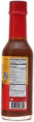 Texas Heat Pepper Sauce - Habanero - Nutrition Facts