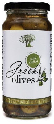 Truly Greek Garlic Stuffed Greek Olives