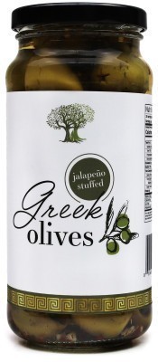 Truly Greek Jalapeno Stuffed Greek Olives
