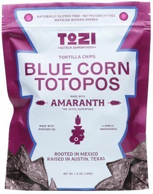 TOZI Blue Corn & Amaranth Chips