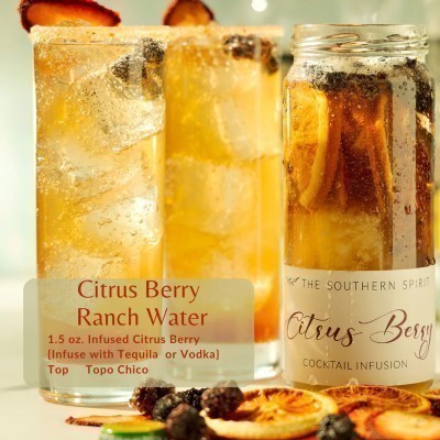 The Southern Spirit - Citrus Berry Cocktail Infusion