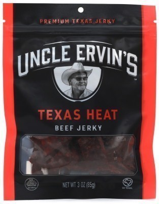 Uncle Ervin's Texas Heat Beef Jerky