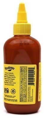 Yellowbird Habanero Hot Sauce - Nutrition Facts
