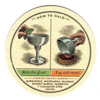 Halo del Santo Cocktail Garnish