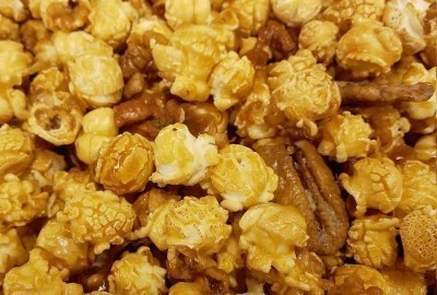 Milican Pecan Co Caramel Pecan Popcorn