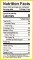 Daddy's Seasonings Original Blend - Nutrition Facts